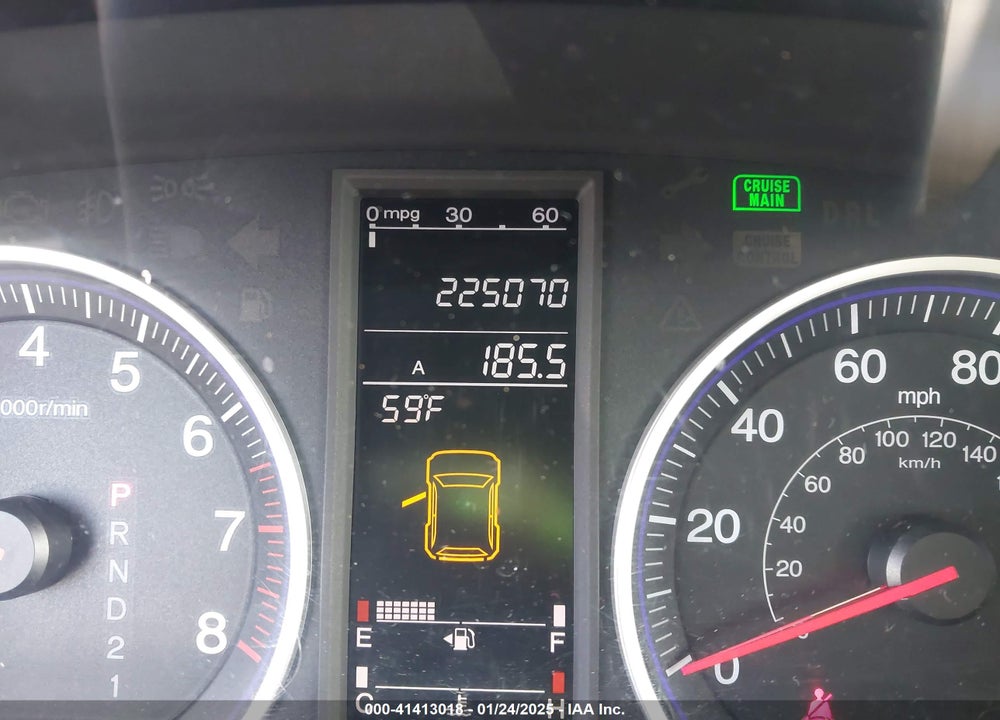 2009 HONDA CR-V EX-L VIN: 5J6RE487X9L032364
