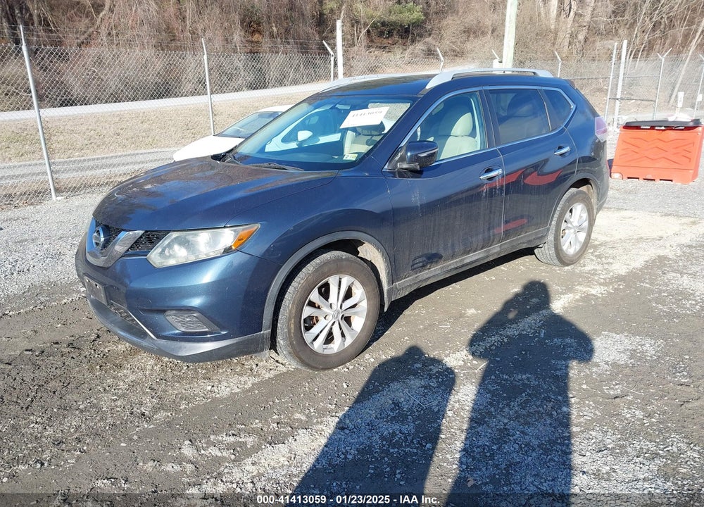 2015 NISSAN ROGUE SV VIN: 5N1AT2MV7FC824495