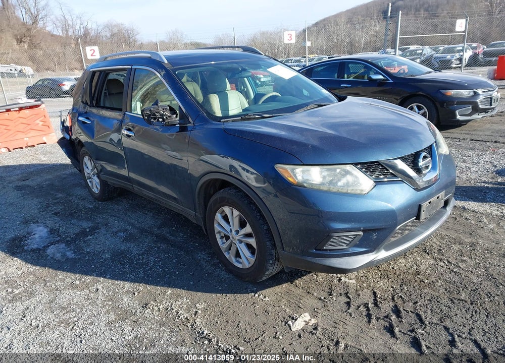 2015 NISSAN ROGUE SV VIN: 5N1AT2MV7FC824495