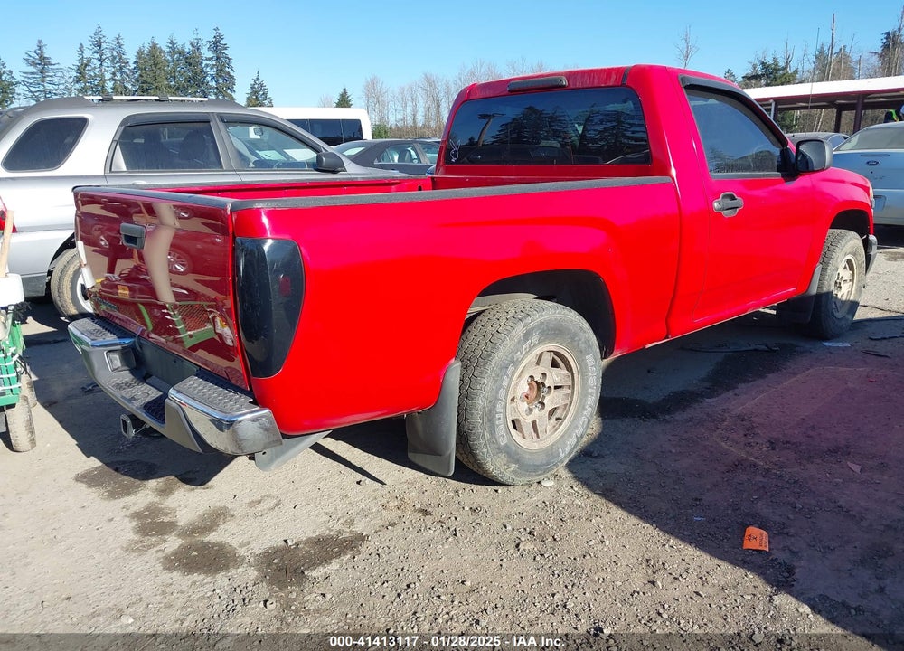 2008 CHEVROLET COLORADO WORK TRUCK VIN: 1GCCS149088206051