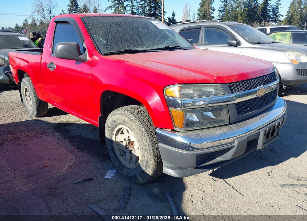 2008 CHEVROLET COLORADO WORK TRUCK VIN: 1GCCS149088206051