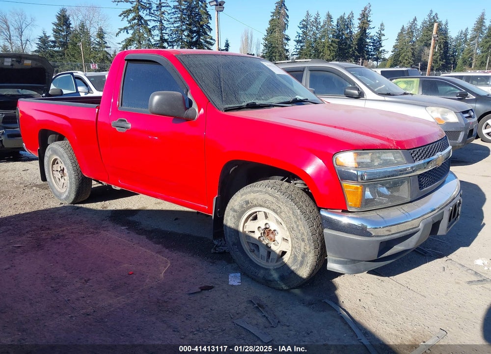 2008 CHEVROLET COLORADO WORK TRUCK VIN: 1GCCS149088206051