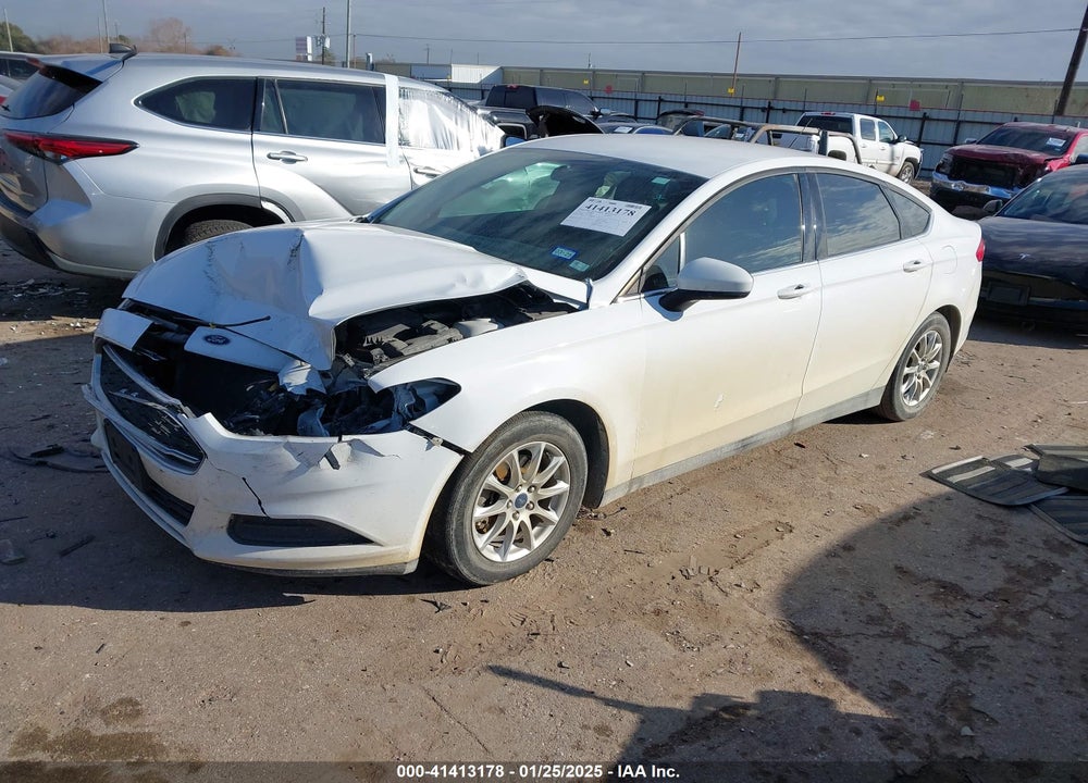 2016 FORD FUSION VIN: 3FA6P0G74GR151805