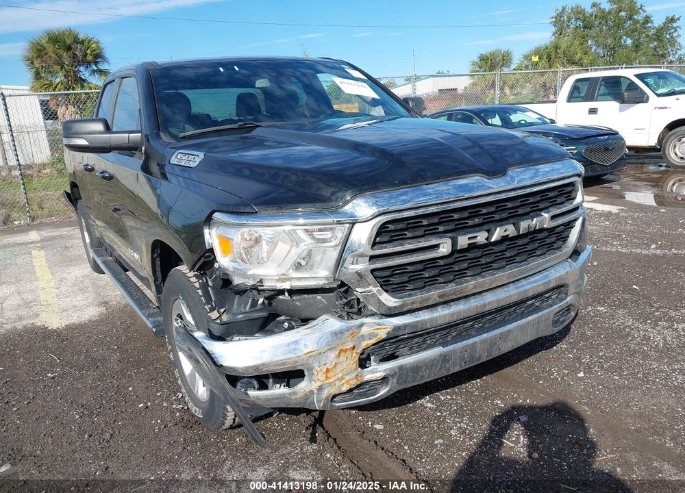 2022 RAM 1500 BIG HORN 4X2 6'4 BOX VIN: 1C6RREBT3NN290964