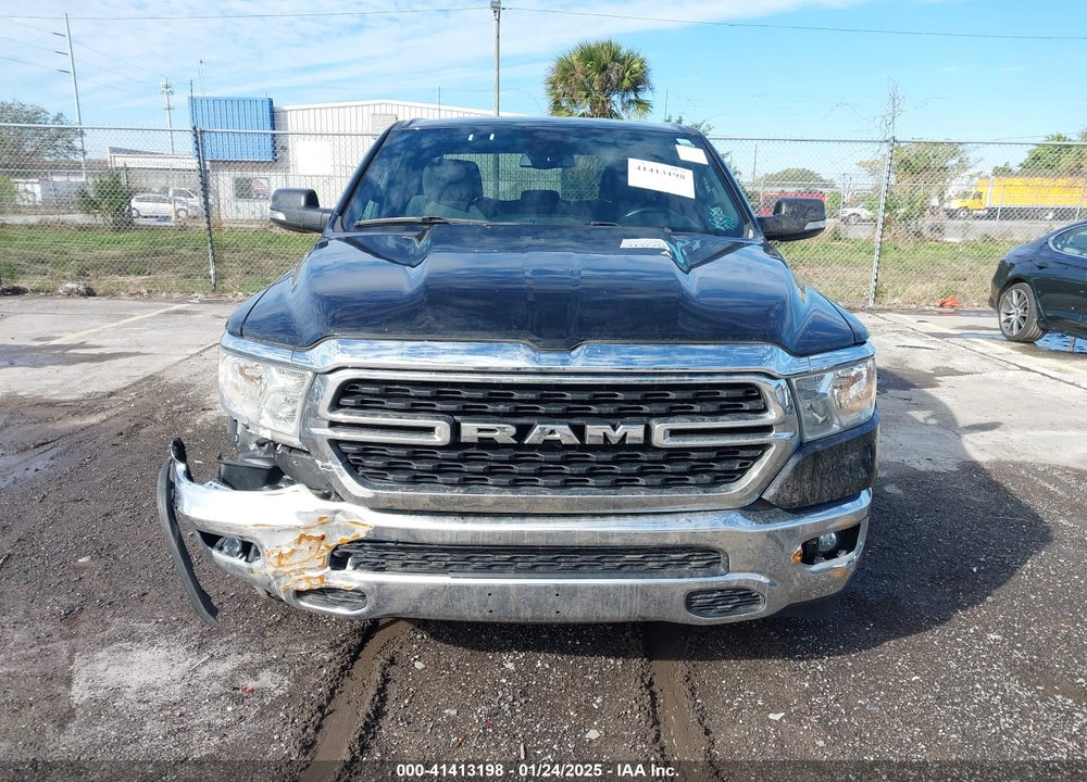 2022 RAM 1500 BIG HORN 4X2 6'4 BOX VIN: 1C6RREBT3NN290964