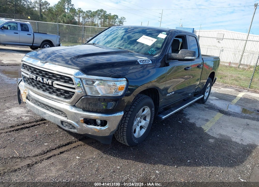 2022 RAM 1500 BIG HORN 4X2 6'4 BOX VIN: 1C6RREBT3NN290964