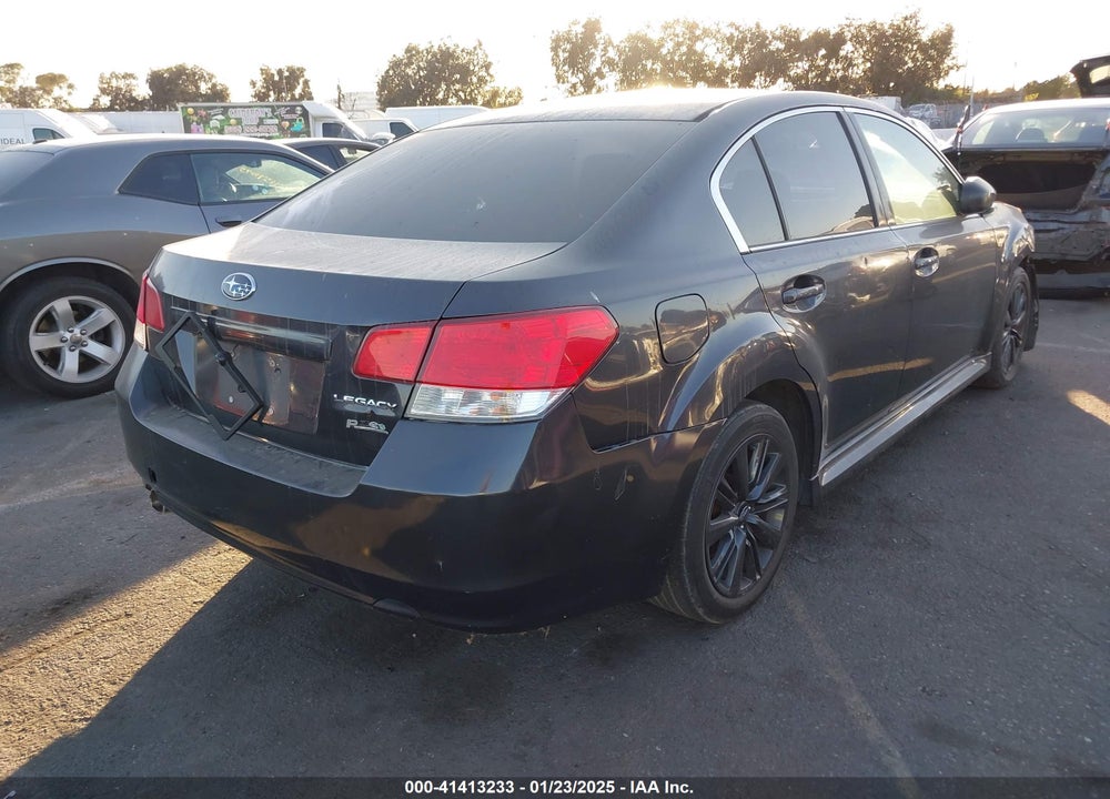 2011 SUBARU LEGACY VIN: 4S3BMBA66B3262487
