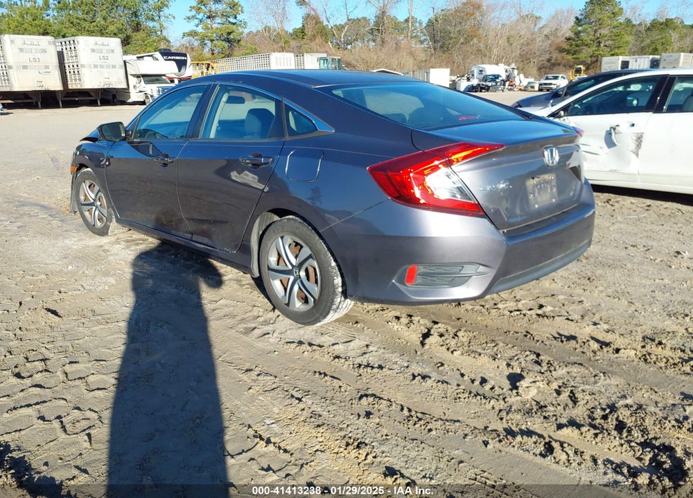 2017 HONDA CIVIC LX VIN: 19XFC2F53HE007270