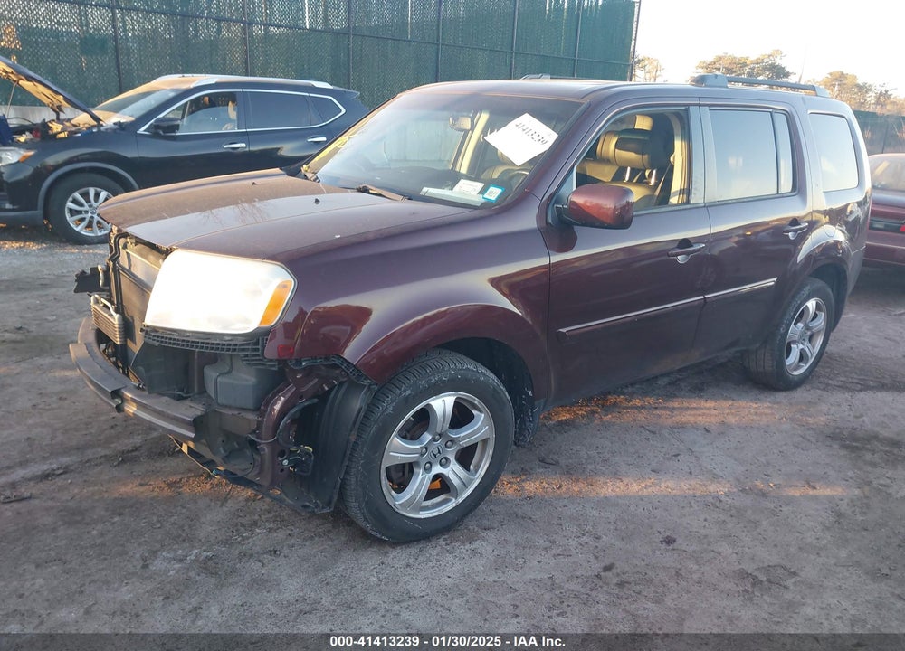 2015 HONDA PILOT EX-L VIN: 5FNYF4H71FB017880