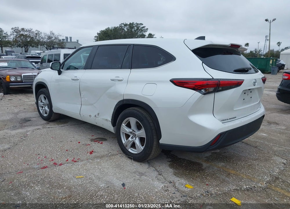 2023 TOYOTA HIGHLANDER LE VIN: 5TDKDRAH7PS016578