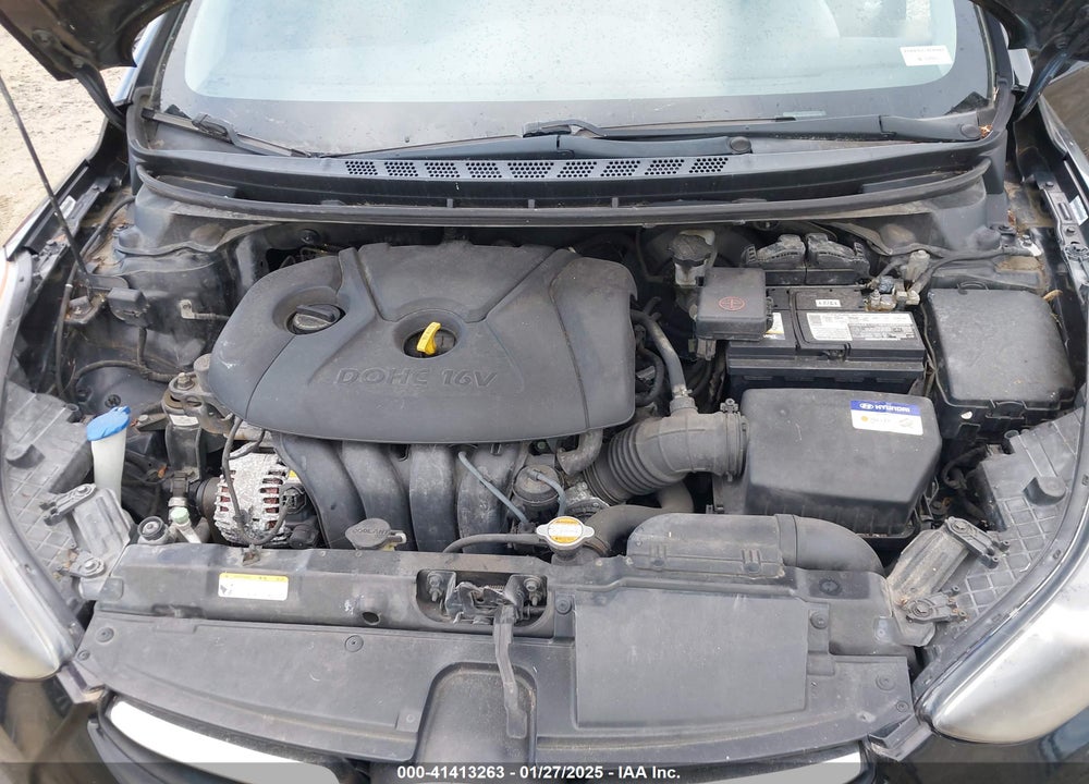 2011 HYUNDAI ELANTRA LIMITED (ULSAN PLANT) VIN: KMHDH4AE6BU164176