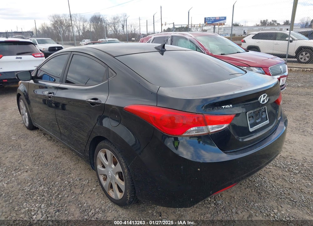 2011 HYUNDAI ELANTRA LIMITED (ULSAN PLANT) VIN: KMHDH4AE6BU164176