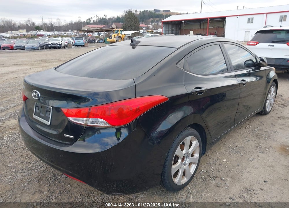 2011 HYUNDAI ELANTRA LIMITED (ULSAN PLANT) VIN: KMHDH4AE6BU164176