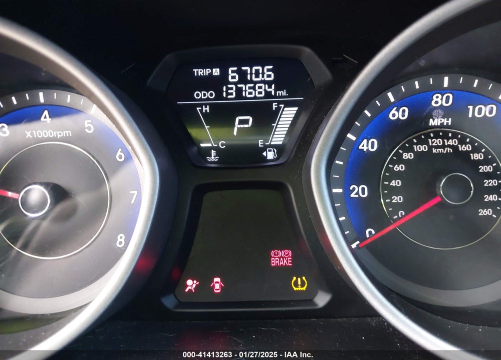 2011 HYUNDAI ELANTRA LIMITED (ULSAN PLANT) VIN: KMHDH4AE6BU164176