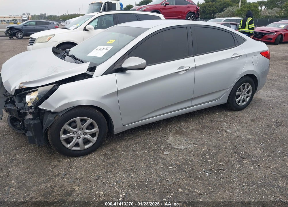2014 HYUNDAI ACCENT VIN: KMHCT4AE8EU605983