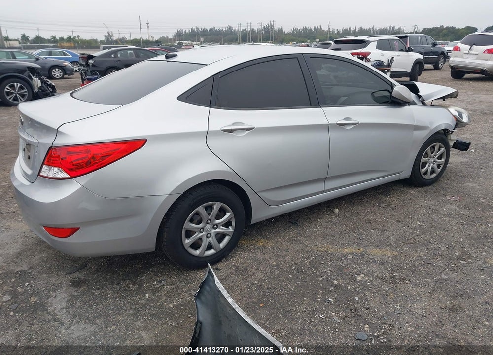 2014 HYUNDAI ACCENT VIN: KMHCT4AE8EU605983