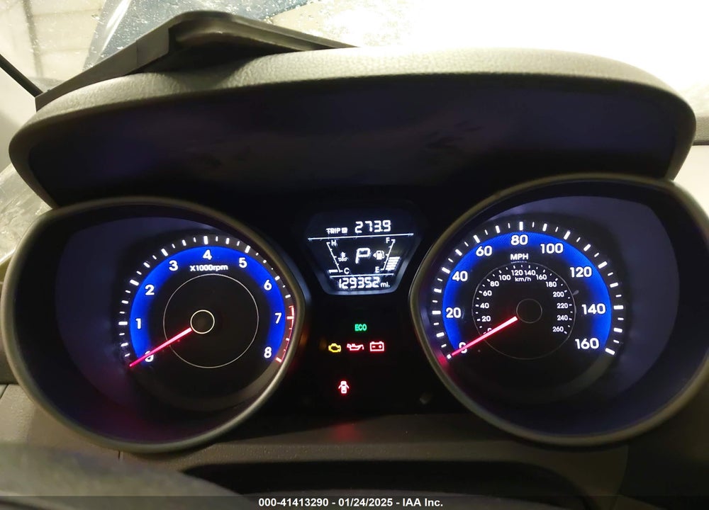 2014 HYUNDAI ELANTRA VIN: KMHDH4AEXEU139124
