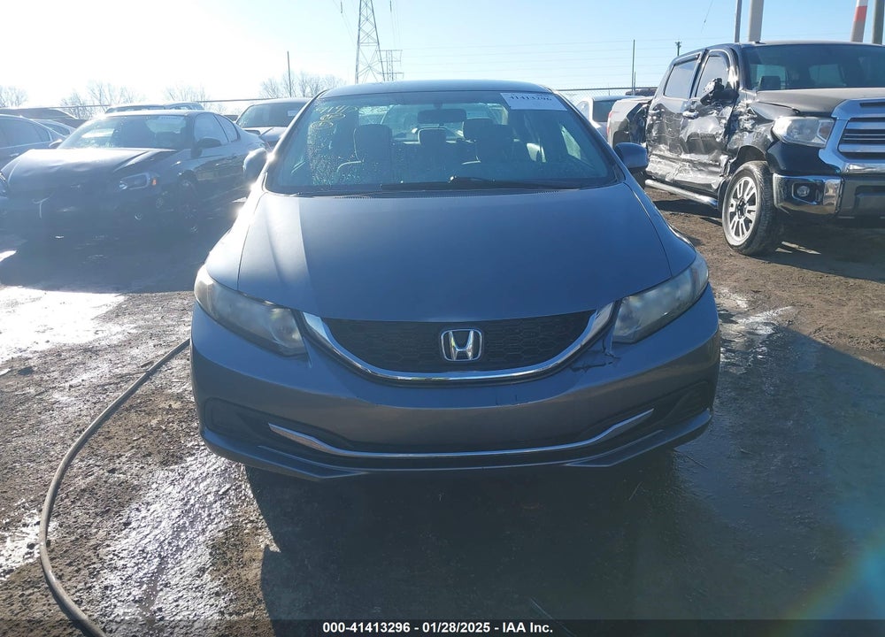 2013 HONDA CIVIC VIN: 2HGFB2F5XDH589175