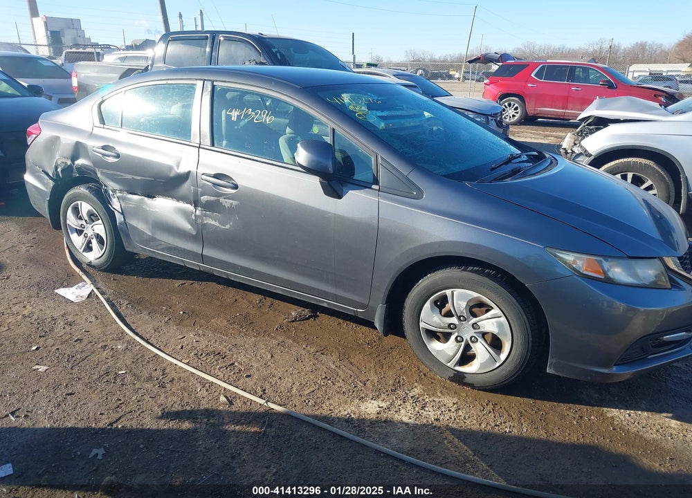 2013 HONDA CIVIC VIN: 2HGFB2F5XDH589175