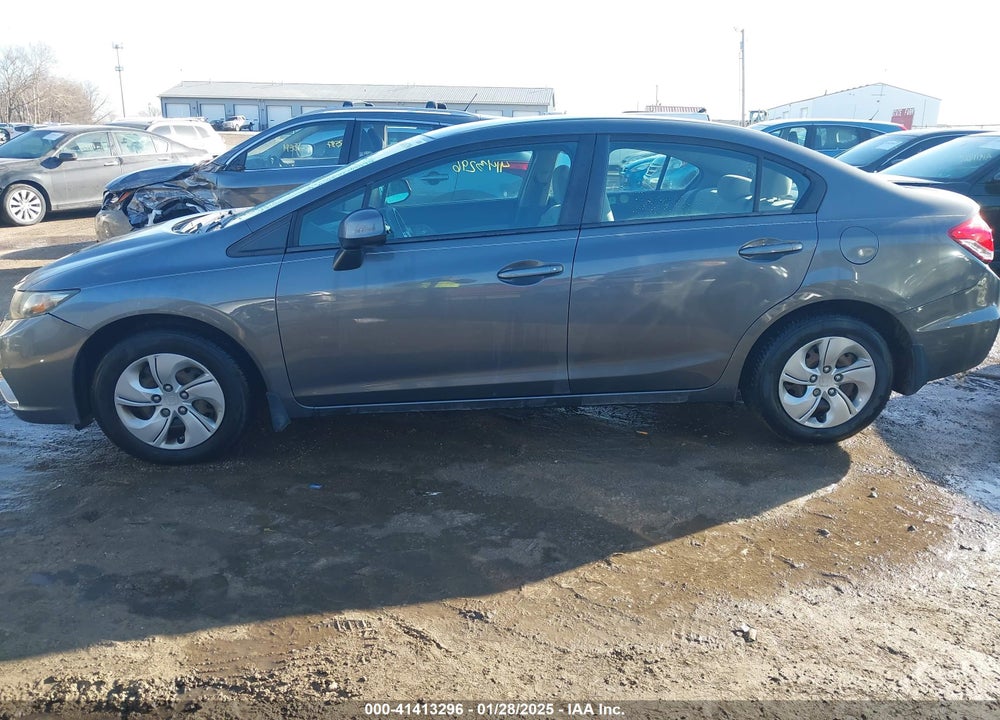 2013 HONDA CIVIC VIN: 2HGFB2F5XDH589175