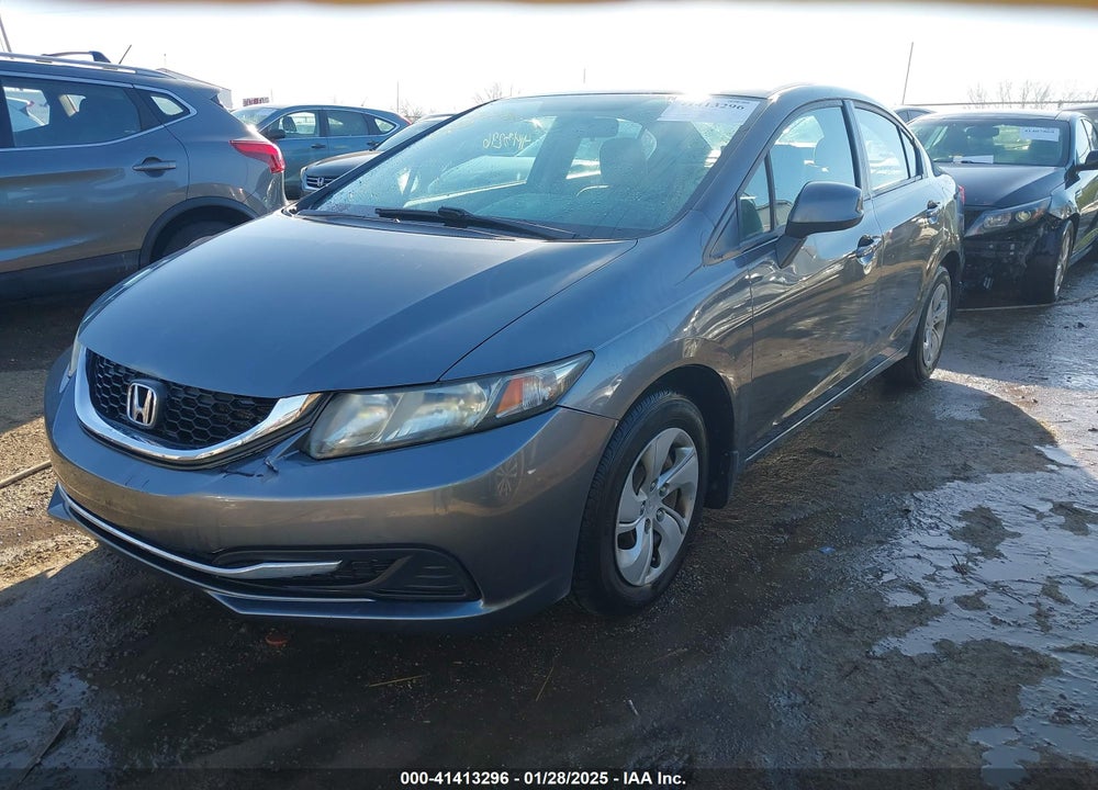 2013 HONDA CIVIC VIN: 2HGFB2F5XDH589175