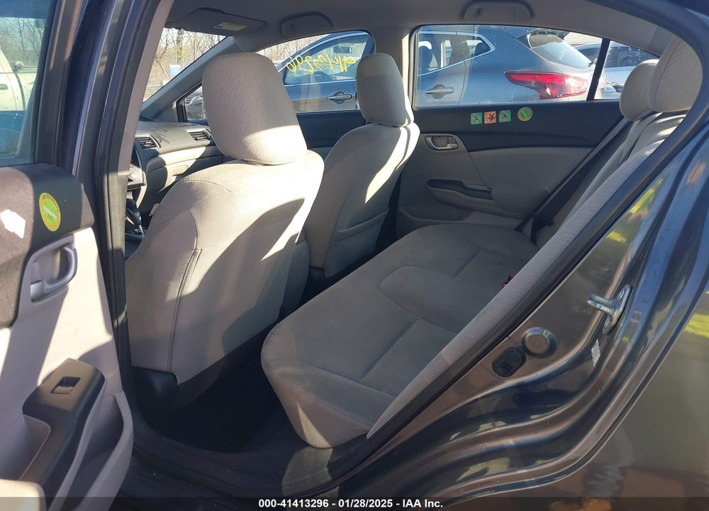 2013 HONDA CIVIC VIN: 2HGFB2F5XDH589175