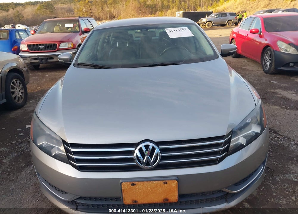 2013 VOLKSWAGEN PASSAT VIN: 1VWBP7A30DC127371