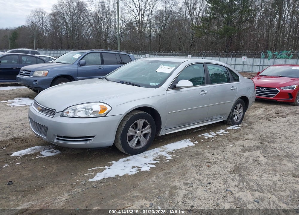 2012 CHEVROLET IMPALA VIN: 2G1WA5E31C1121001
