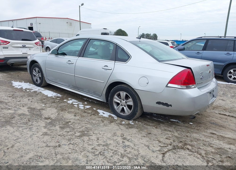 2012 CHEVROLET IMPALA VIN: 2G1WA5E31C1121001