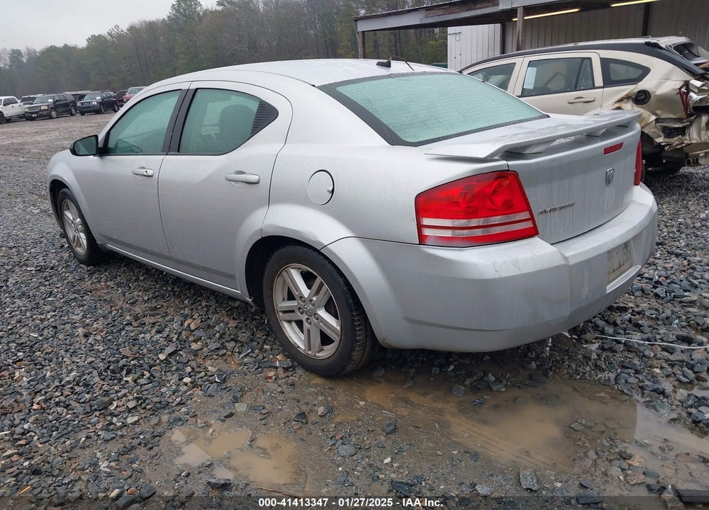 2008 DODGE AVENGER VIN: 1B3LC56K38N169083