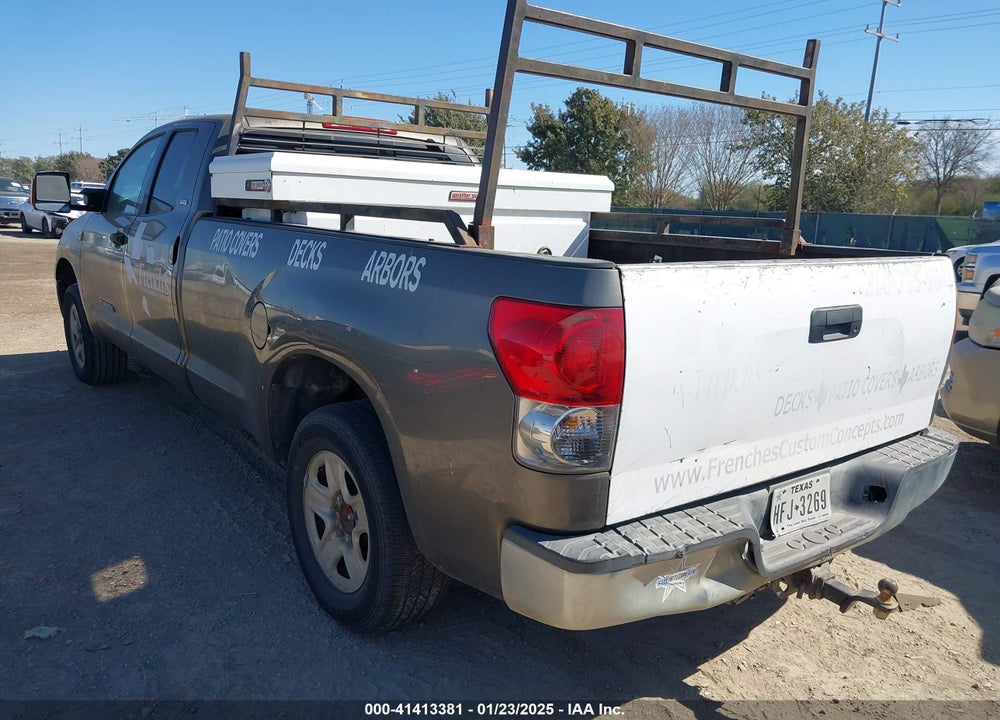 2007 TOYOTA TUNDRA SR5 5.7L V8 VIN: 5TFSV54127X004627