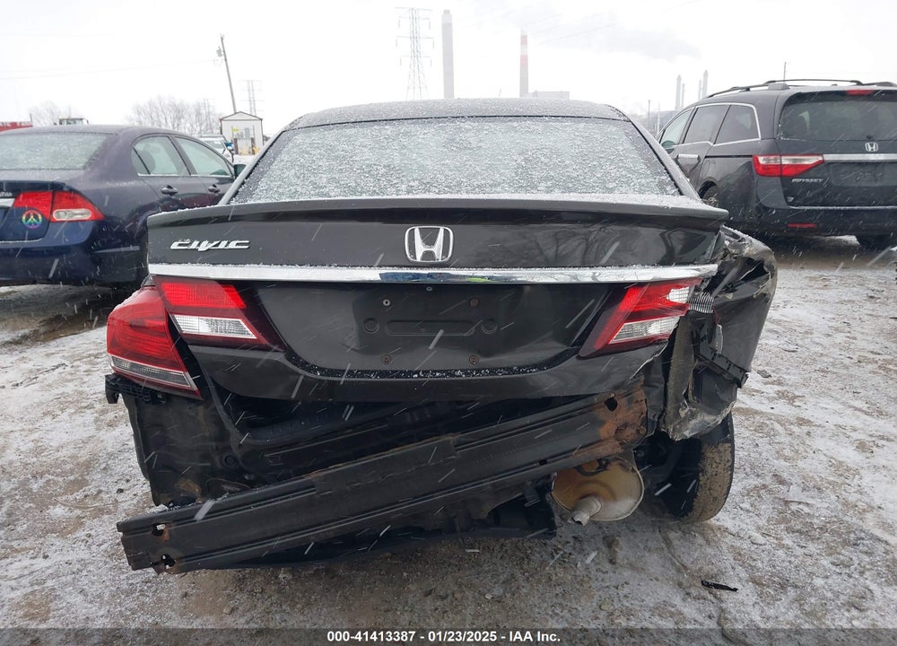 2013 HONDA CIVIC VIN: 2HGFB2F51DH557165