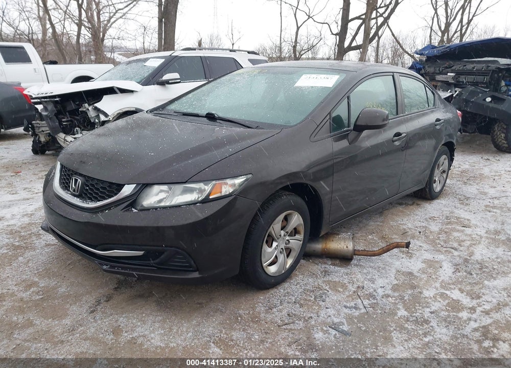 2013 HONDA CIVIC VIN: 2HGFB2F51DH557165