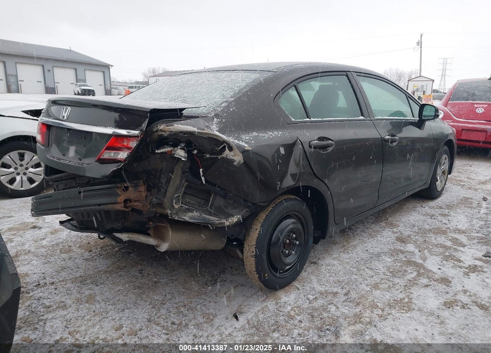 2013 HONDA CIVIC VIN: 2HGFB2F51DH557165