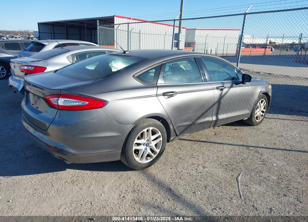 2013 FORD FUSION SE VIN: 3FA6P0H73DR133161