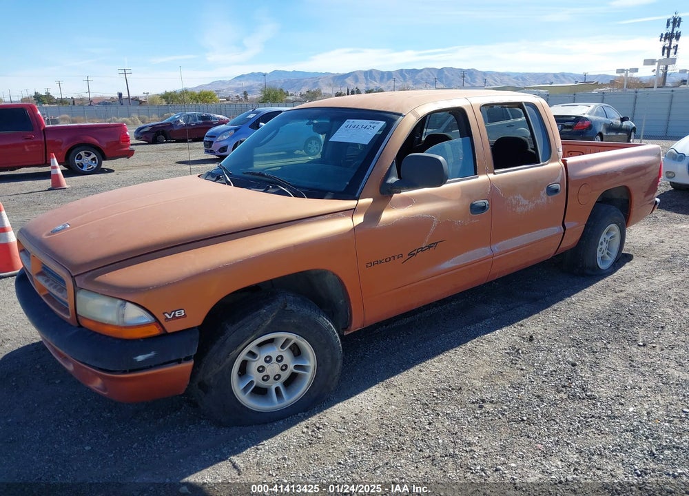 2000 DODGE DAKOTA SLT/SPORT VIN: 1B7GL2AN4YS634889