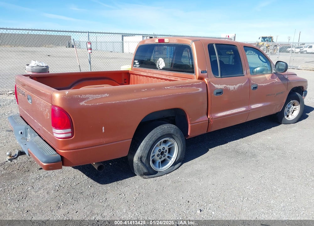 2000 DODGE DAKOTA SLT/SPORT VIN: 1B7GL2AN4YS634889