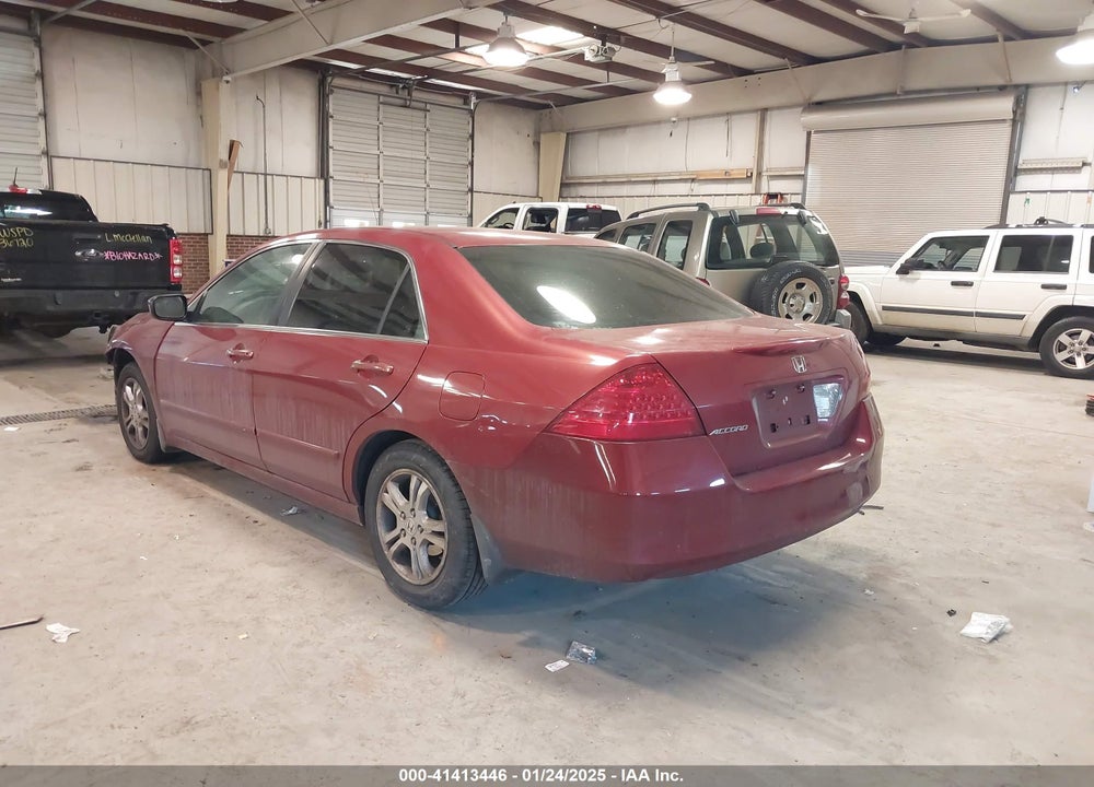 2007 HONDA ACCORD 2.4 SE VIN: 1HGCM56317A113980