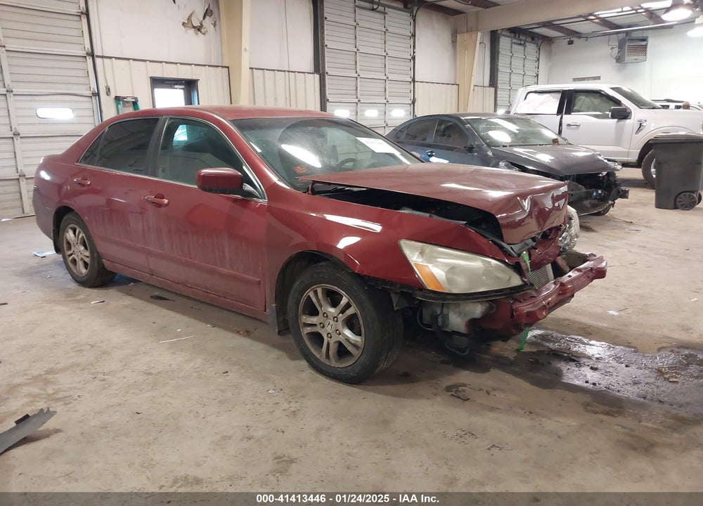 2007 HONDA ACCORD 2.4 SE VIN: 1HGCM56317A113980
