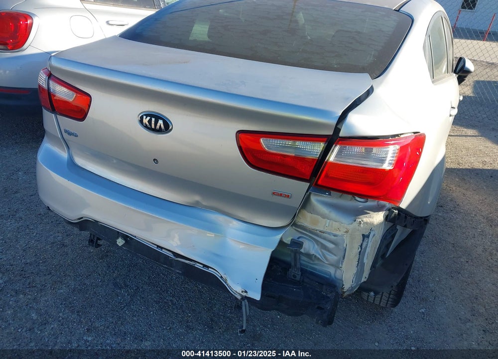 2013 KIA RIO LX VIN: KNADM4A3XD6176804