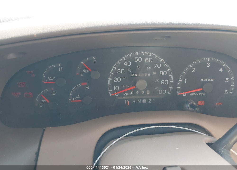 1997 FORD EXPEDITION EDDIE BAUER/XLT VIN: 1FMEU18W3VLC38838