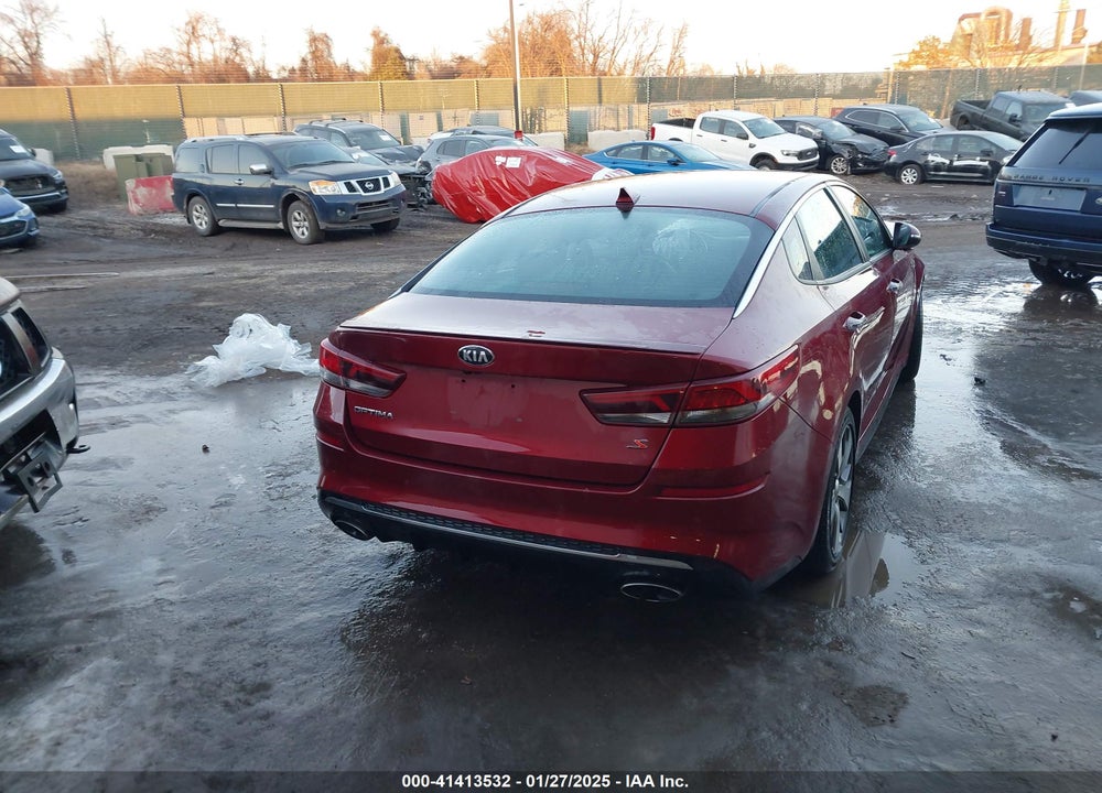 2019 KIA OPTIMA S VIN: 5XXGT4L35KG331550