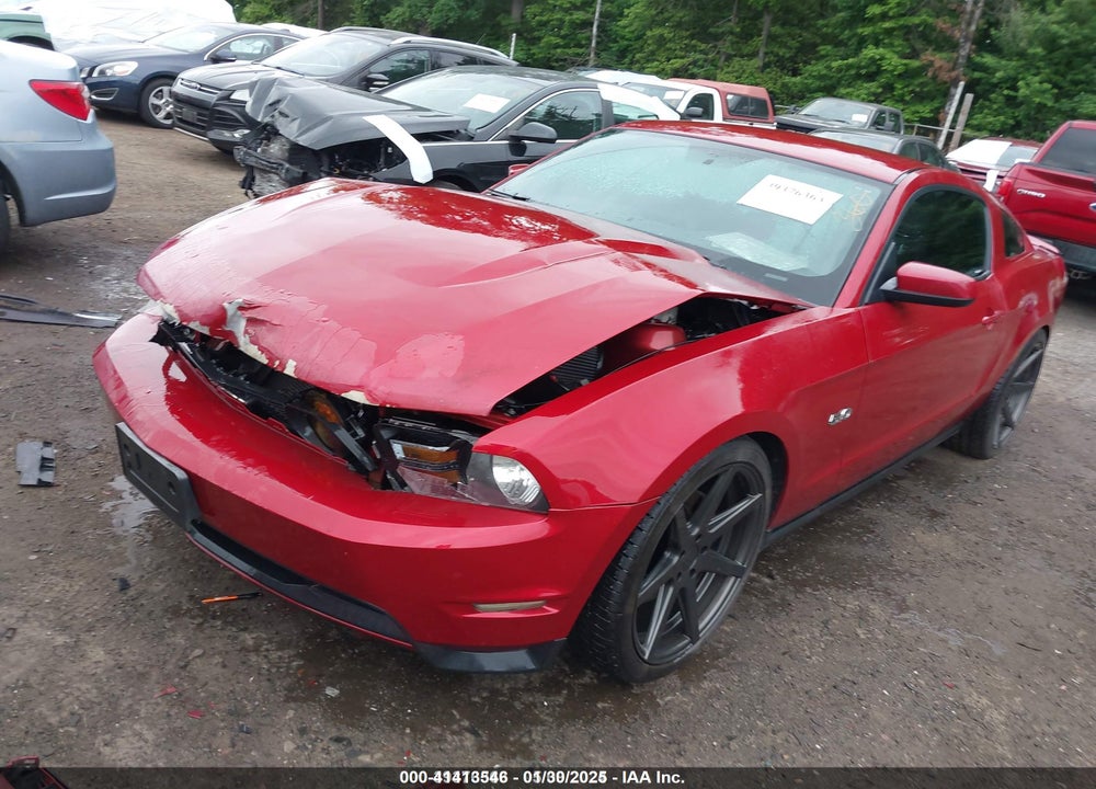 2011 FORD MUSTANG VIN: 1ZVBP8CF1B5103322