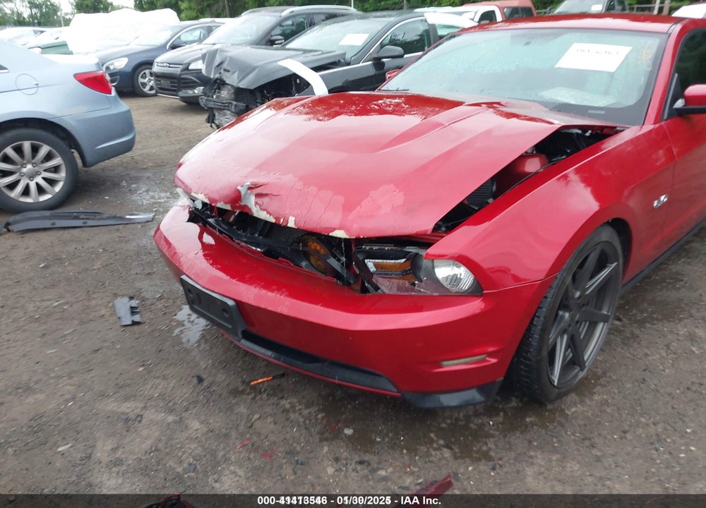 2011 FORD MUSTANG VIN: 1ZVBP8CF1B5103322