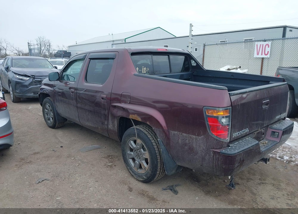 2008 HONDA RIDGELINE RTX VIN: 2HJYK16358H523506