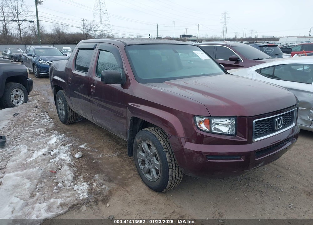 2008 HONDA RIDGELINE RTX VIN: 2HJYK16358H523506