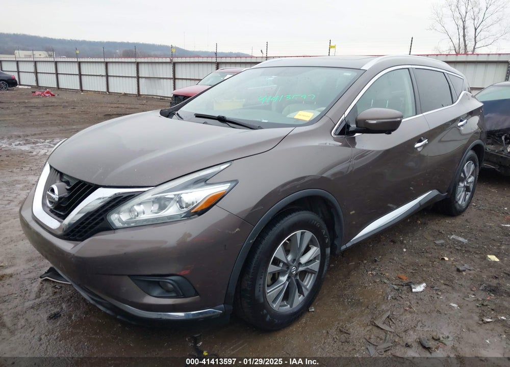 2015 NISSAN MURANO SL VIN: 5N1AZ2MH6FN281959