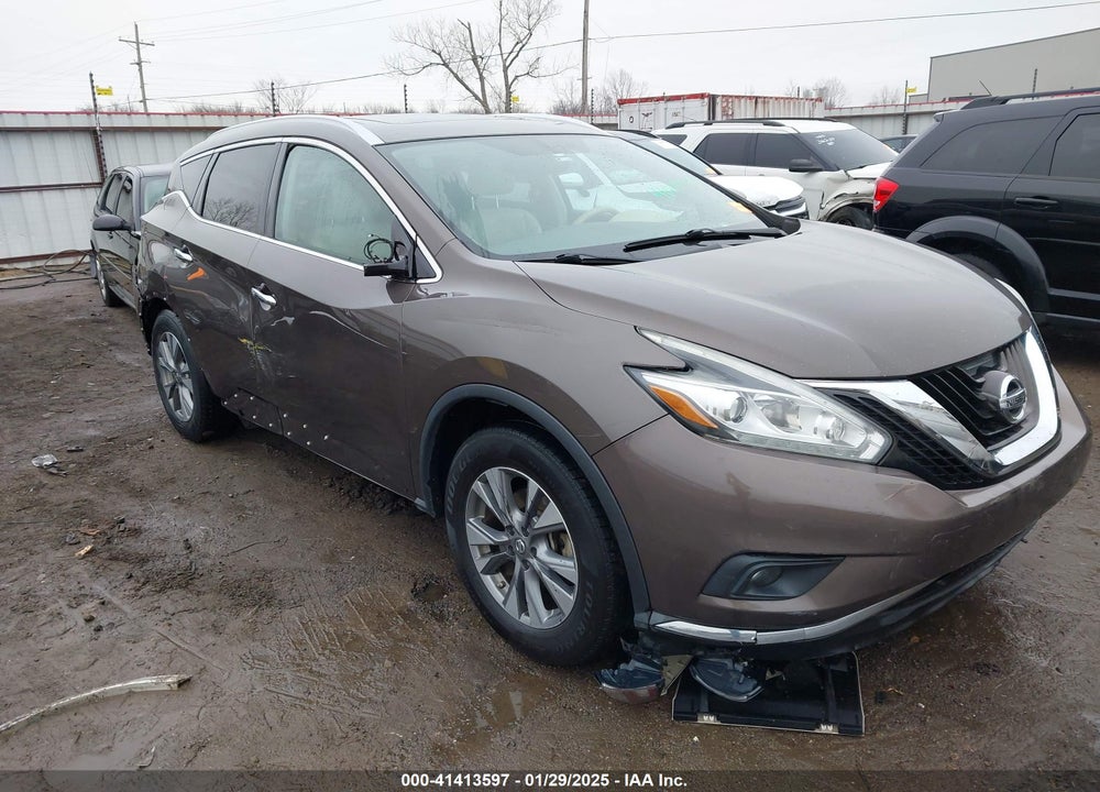 2015 NISSAN MURANO SL VIN: 5N1AZ2MH6FN281959
