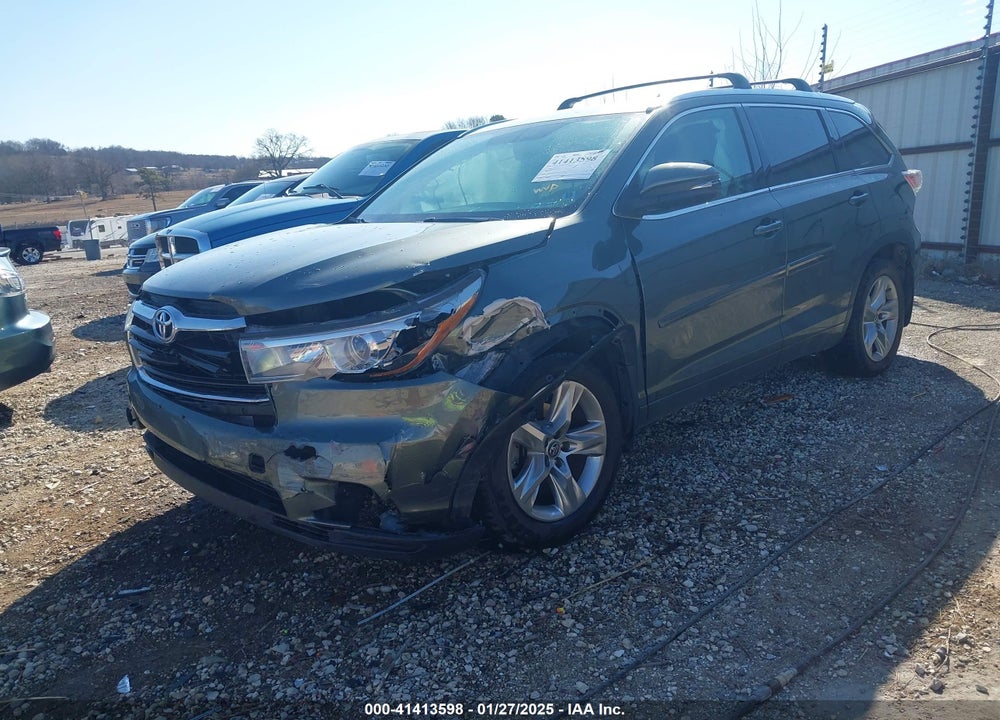 2016 TOYOTA HIGHLANDER LIMITED V6 VIN: 5TDDKRFH6GS302848