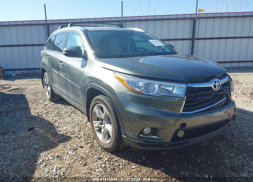 2016 TOYOTA HIGHLANDER LIMITED V6 VIN: 5TDDKRFH6GS302848